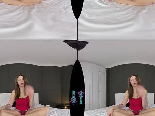 Pillow Humping Exercise And Squirting All Over The Bed - VRStars