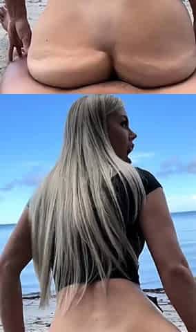 ScarlettKissesXO Beach Sex Tape