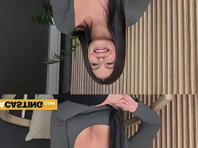 This shy LATIN BABE AMATEUR acted shy but betrayed her boyfriend fast - Latin chick Casting