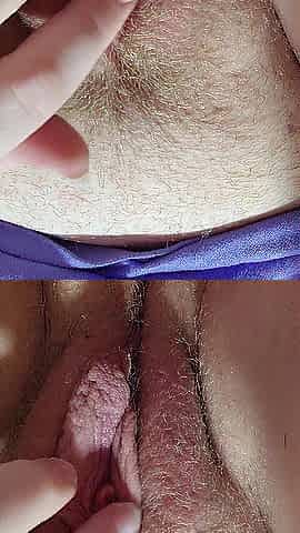 Chunky twenty one year old college hotty flicks her love button and cums