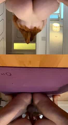 Redhead amateur girlfriend homemade hardcore