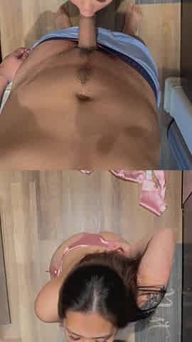 He Had Some Meat for Me to Eat in the Kitchen Blowjob Doggystyle POV