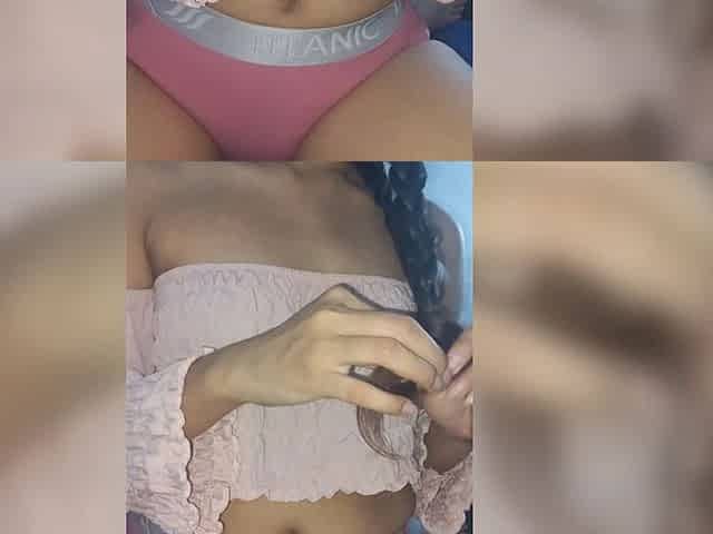 18 Year Old Girl with Perfect Tits Sucks My Fingers. Real Amateur Homemade Video