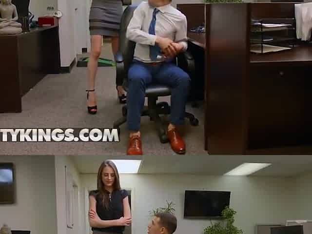 Kyler Quinn And Johnny The Kid - Johnny The And In Goddess Takes It In The Ass While At Work