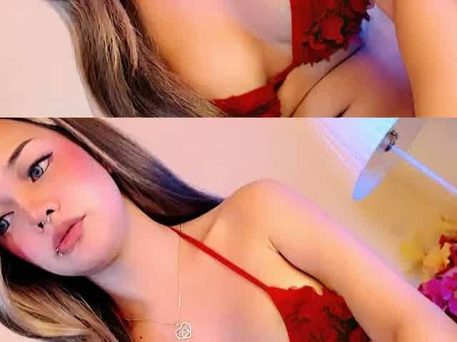 Pale amateur teen brunette Lynn Love