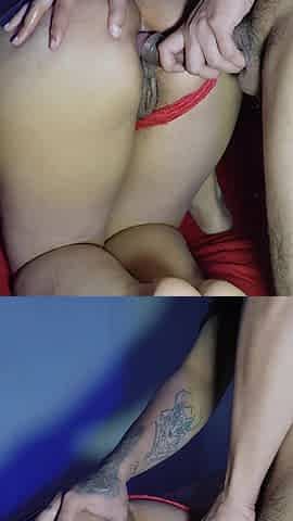 Cumshot Stepsister Gets Intense Fucked in All Her Holes Ass to Pussy
