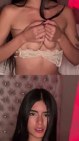 Facial! Sexy Young Colombian Gets Fucked by a Big Cock and Cums on Her Face!