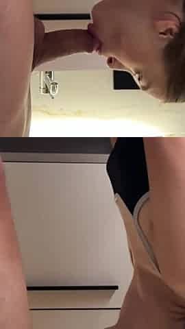 Stepsis Loves to Swallow Cum After Sex. Home Video, Homemade, Amateur.