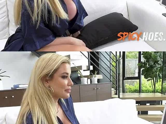 Australian Golden-haired Honey Has Anal Sex With BBC - Savannah Bond