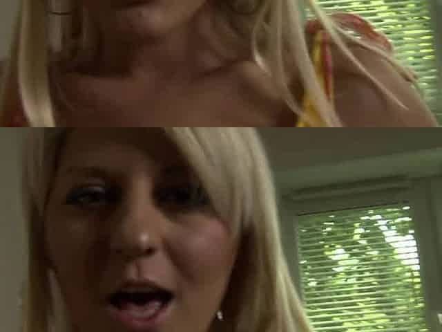 Smoking hot Blond slut