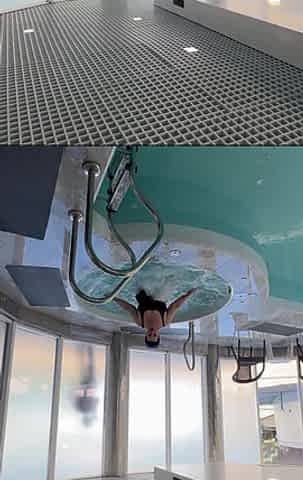 In the Jacuzzi