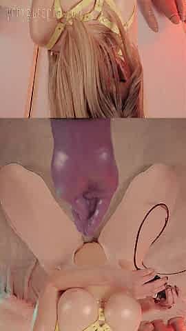 POV Anal FISTING, biggest 12" thick fist - Hankey's Toys