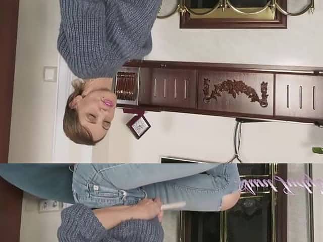AuntJudys - 52yo Amateur Mrs.Gerda - Unshaved Cunt in Pants