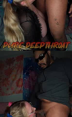 Throat Goblin Ep - 70 Lingerie Wearing Wife Gives Messy Sloppy Blowjob to Husband