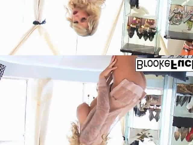 Large Boobed Brooke Gets Wicked On A White Daybed