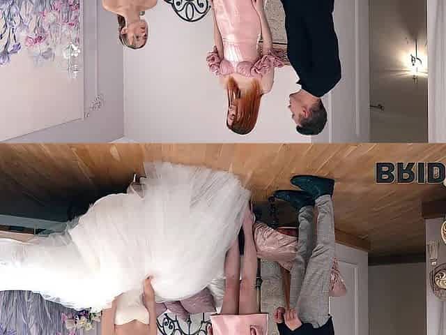BRIDE4K. Pre-wedding trio with Polly Yangs went in the one and the other holes