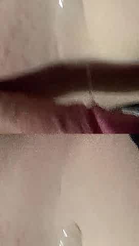 Sissy Ts cums handsfree taking bbc
