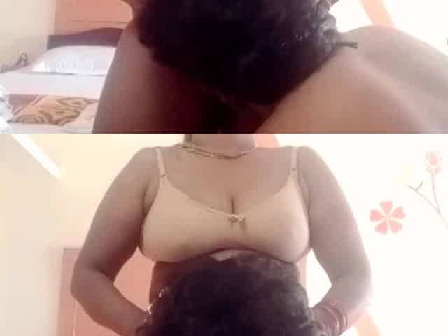 Desi Indian Tamil BBW Wife Latha Pays Debt with Big Boobs Suck & Hairy Pussy Lick by Financier