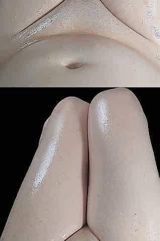 luxurious fingers twist taut against hawt booty