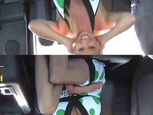 Rachel Aziani And Peter North In Rachel Uses Toy To Cum In Backseat Of Her Car