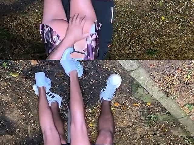 Young Brazilian Girl Makes Gangbang In The Street Party