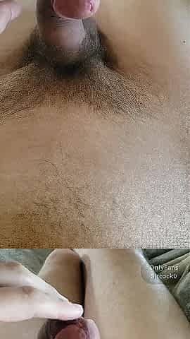 Joy With My Large Wrinkly Soft Rod...Play along with my jock (captions)