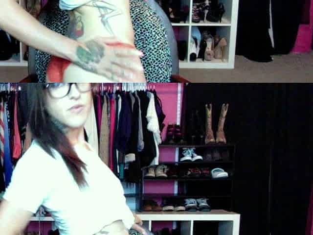 Close up teen masturbation