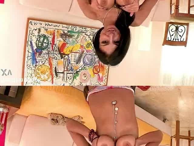 PERSIA PELE Hawt large Fake Titties mother I'd like to fuck POV Facial Oral job