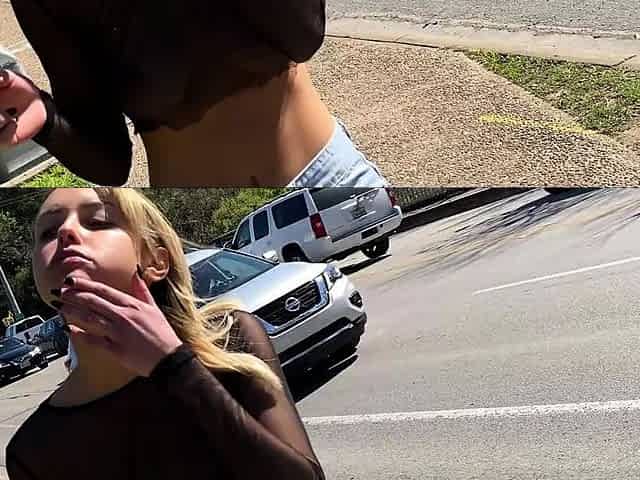 Amateur teen outdoor sex