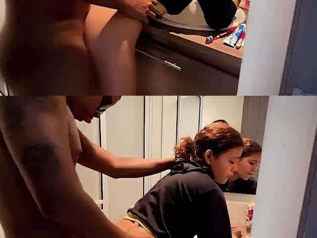I secretly banged a tiny hotty in the washroom