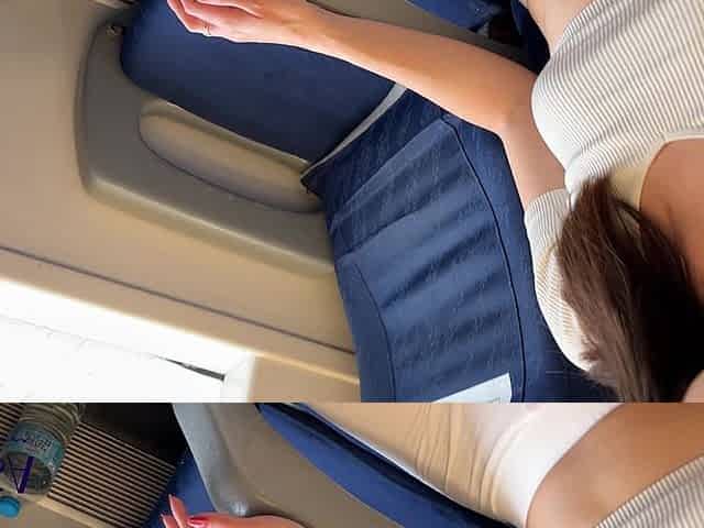Couple Mess with Piss in Bus, Train and Public