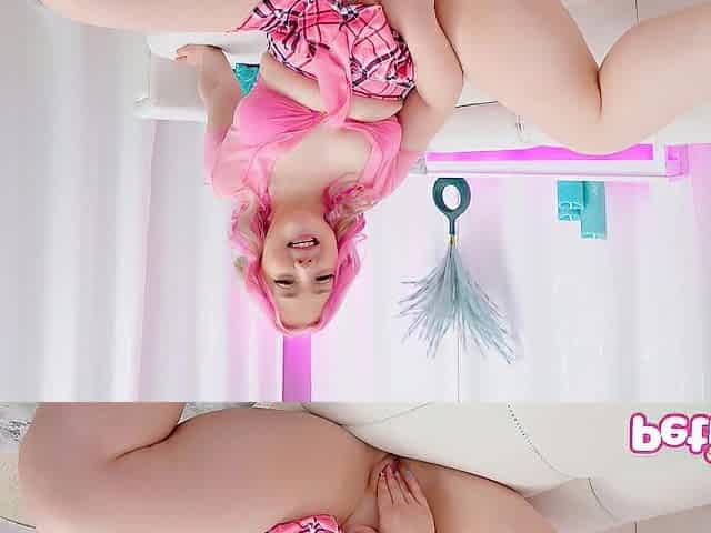 Golden-haired Eva Nyx Gives an Insanely Immodest Deepthroat Oral pleasure