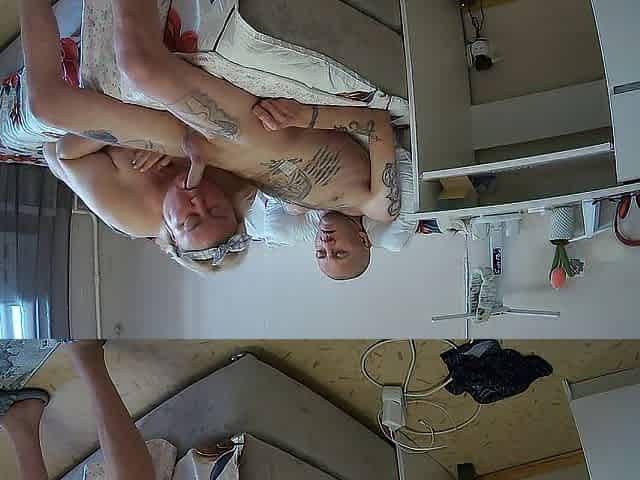 Mother-in-law sucks wang and gets sexy cum on her face