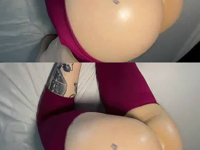 Ripped Leggings Large Butt