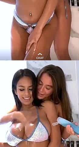 Busty brunette with big boobs rides cock