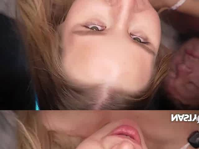 NastyClub - Hot Blond Amalia Davis is Hopeless for Fleshly Back Massage!