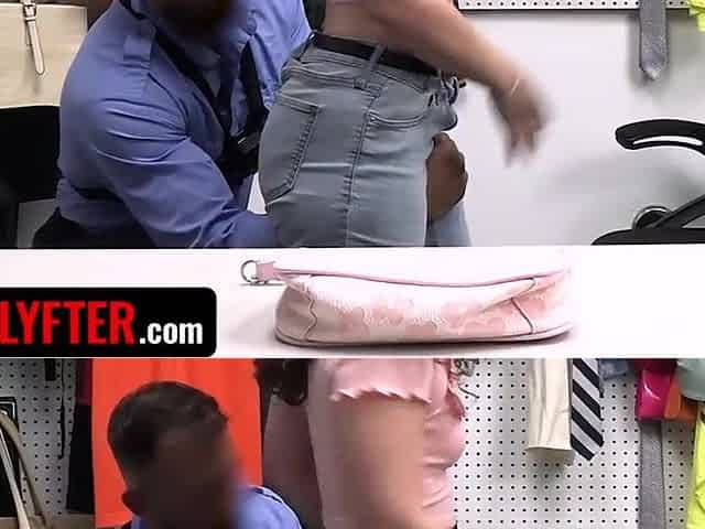 Pink Vagina Sextoy Thief Learns a Hard Lesson - LPO Shows No Compassion ~ Shoplyfter