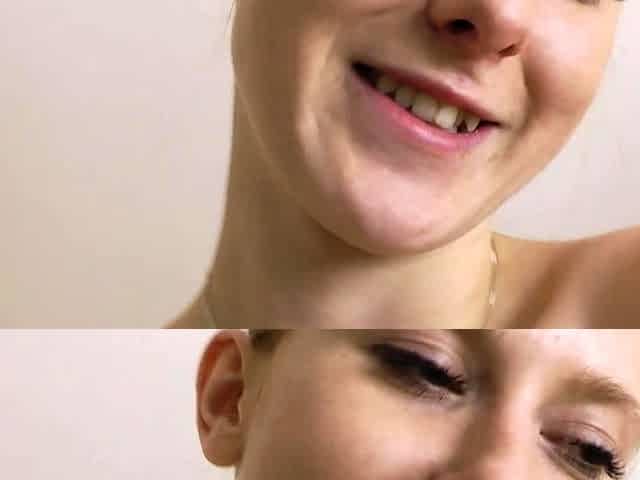 European blonde banged in public pov