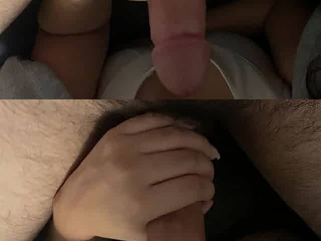 Fantastic Fellatio! Valuable soaked oral job to drain his balls