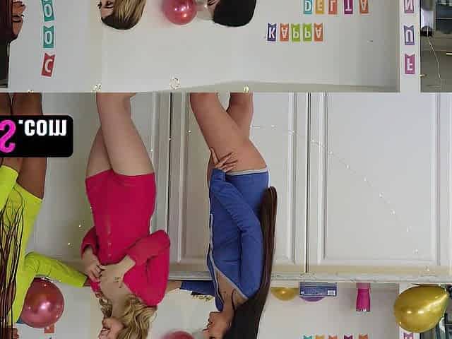 Virgin Peeping Tom Gets The Superlatively good Screw Of His Life Feat. Molly Little, Madison Wilde & Addis Fouche