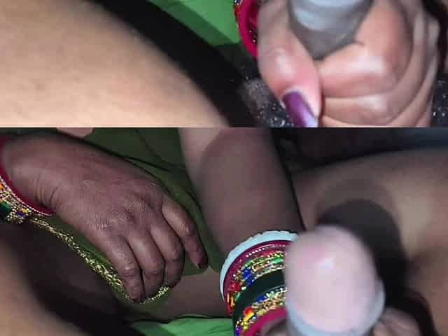 The Boyfriend Fucked the Pussy of the Neighbour's Sister-in-law Who Came in Saree with His Black Penis.