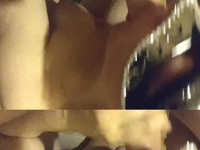 Oral job in mask