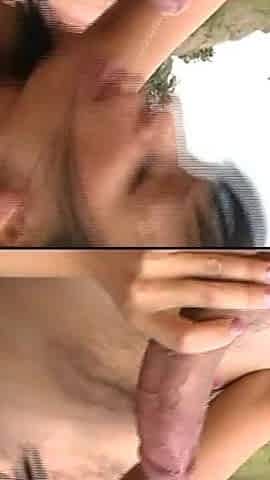 Outdoor Fuck for a Cute Brunette