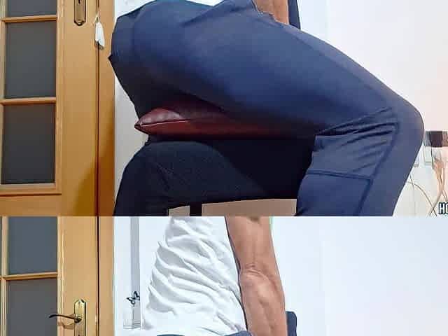 Masked Guy Humps Pillow in Ally's Chair - Large Knob, Loud Groans, Hot Fitness Booty - Hotsportfitboy