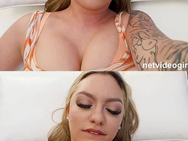 Casting Call Craze: Twin Teasers' Sizzling Threesome Extravaganza