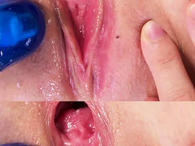 Bitch gives wam blowjob and handjob in pov scene