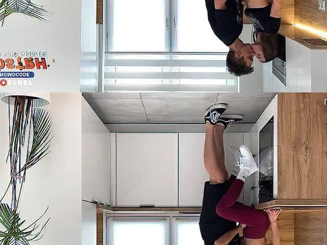 Banged my girlfriend in the kitchen