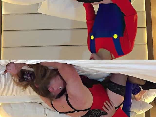 Mario Hops Into Sissy Snatch