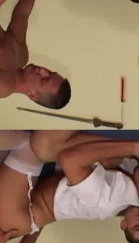 Sexy nurse knows how to make two eager cocks enjoy