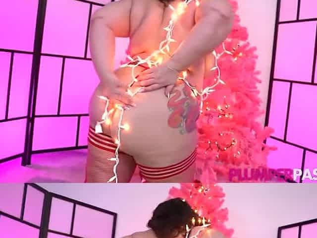 bbw Luna Lark - Luna Xmas